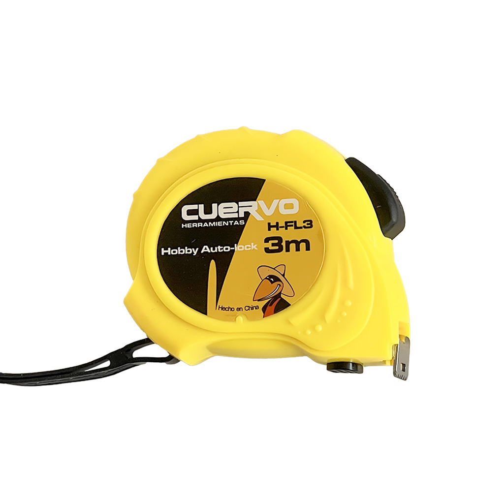 Flexómetro 3m X 16 mm Hobby Autolock - Cuervo
