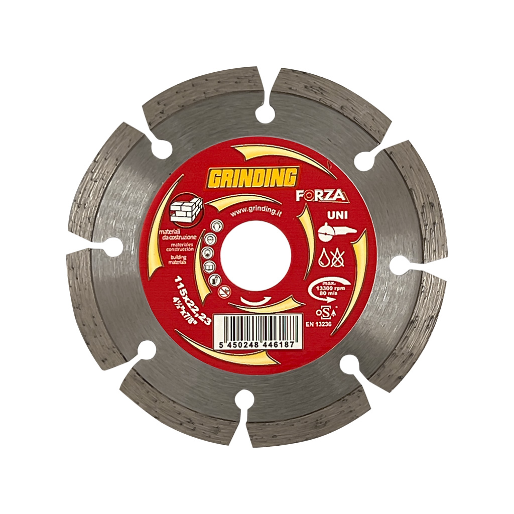 Disco diamantado dentado 4-1/2