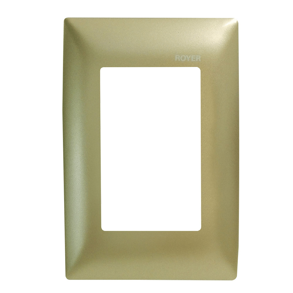 Placa 3 ventana royer 100 champagne