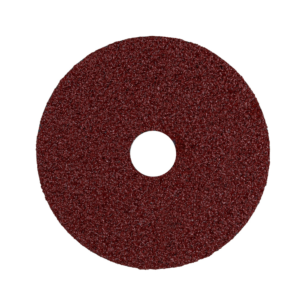 Disco de lija 4-1/2' con respaldo de fibra, grano 24