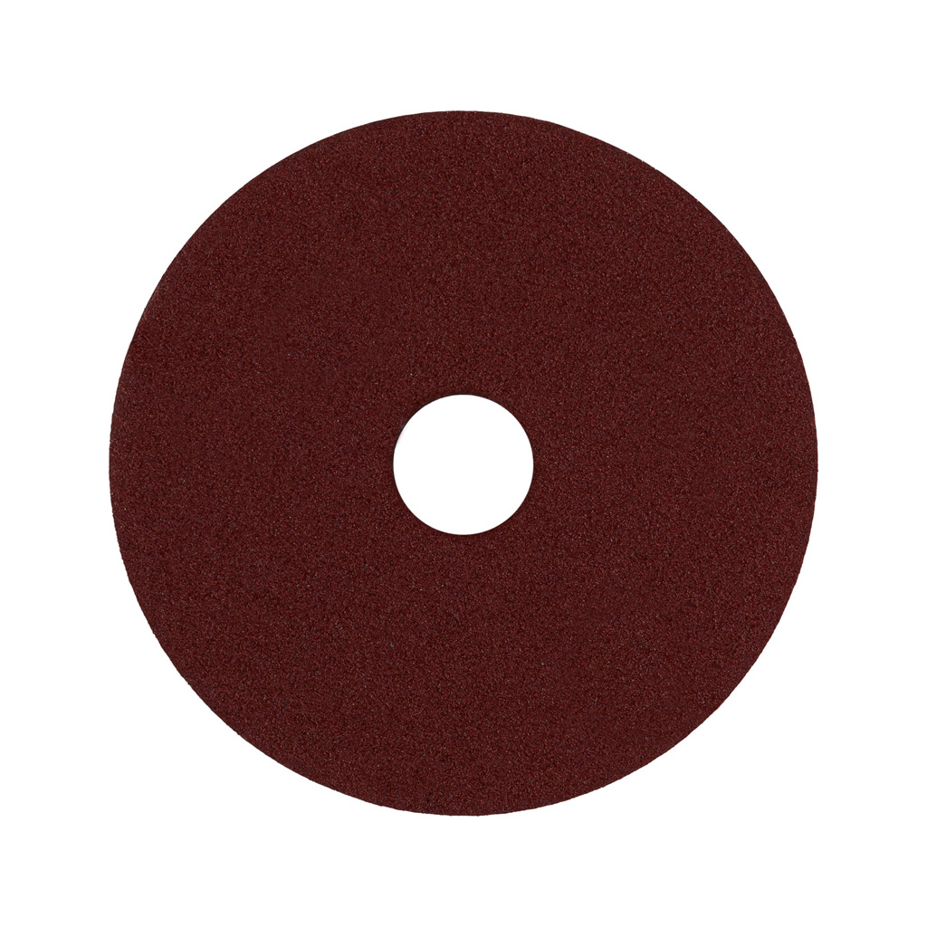 Disco de lija 4-1/2' con respaldo de fibra, grano 80