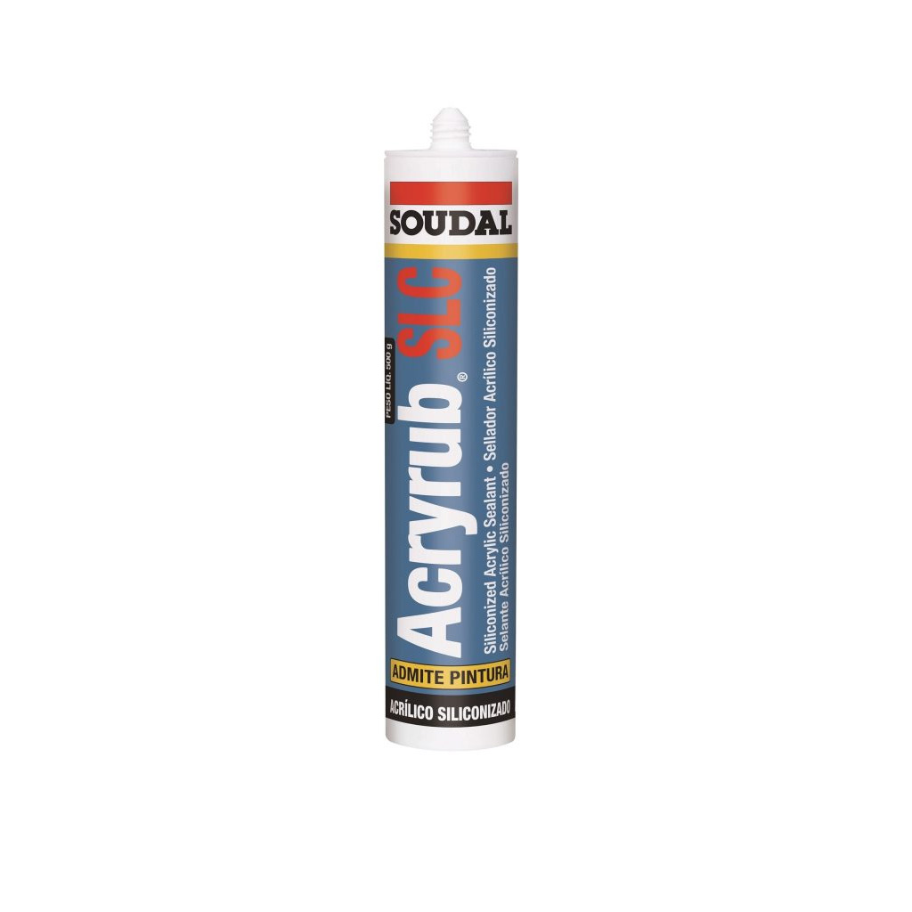 Silicón acryrub blanco 300 ml