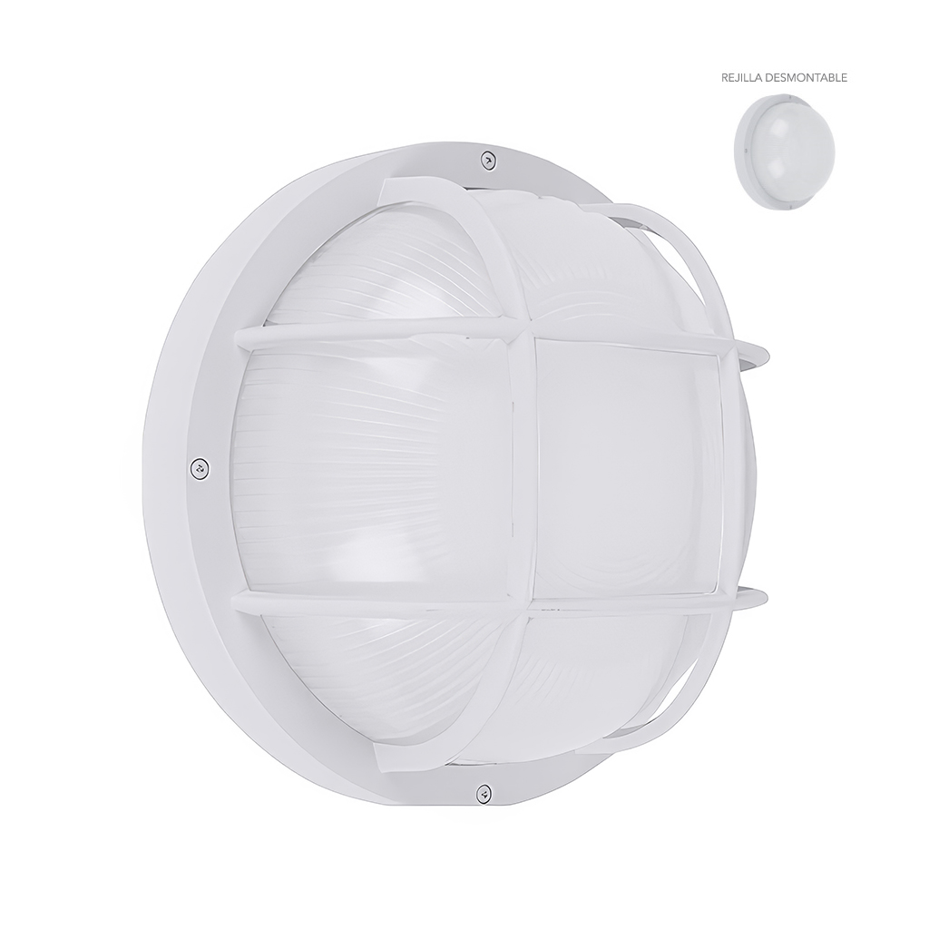 Lámpara de exterior LED para sobreponer, 13 W, Luz blanca dinámica