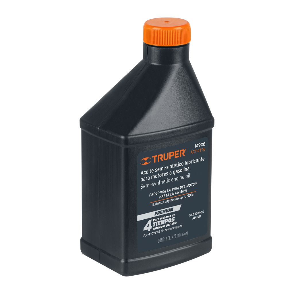 Aceite semi-sintético, motor 4 tiempos, 470 ml (16 oz)
