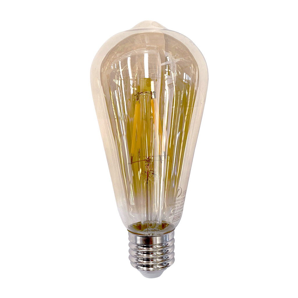 Foco de filamento LED Vintage - 8 W - ST64