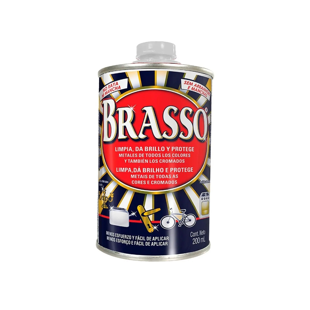 Limpia metales líquido 75 ml - Brasso