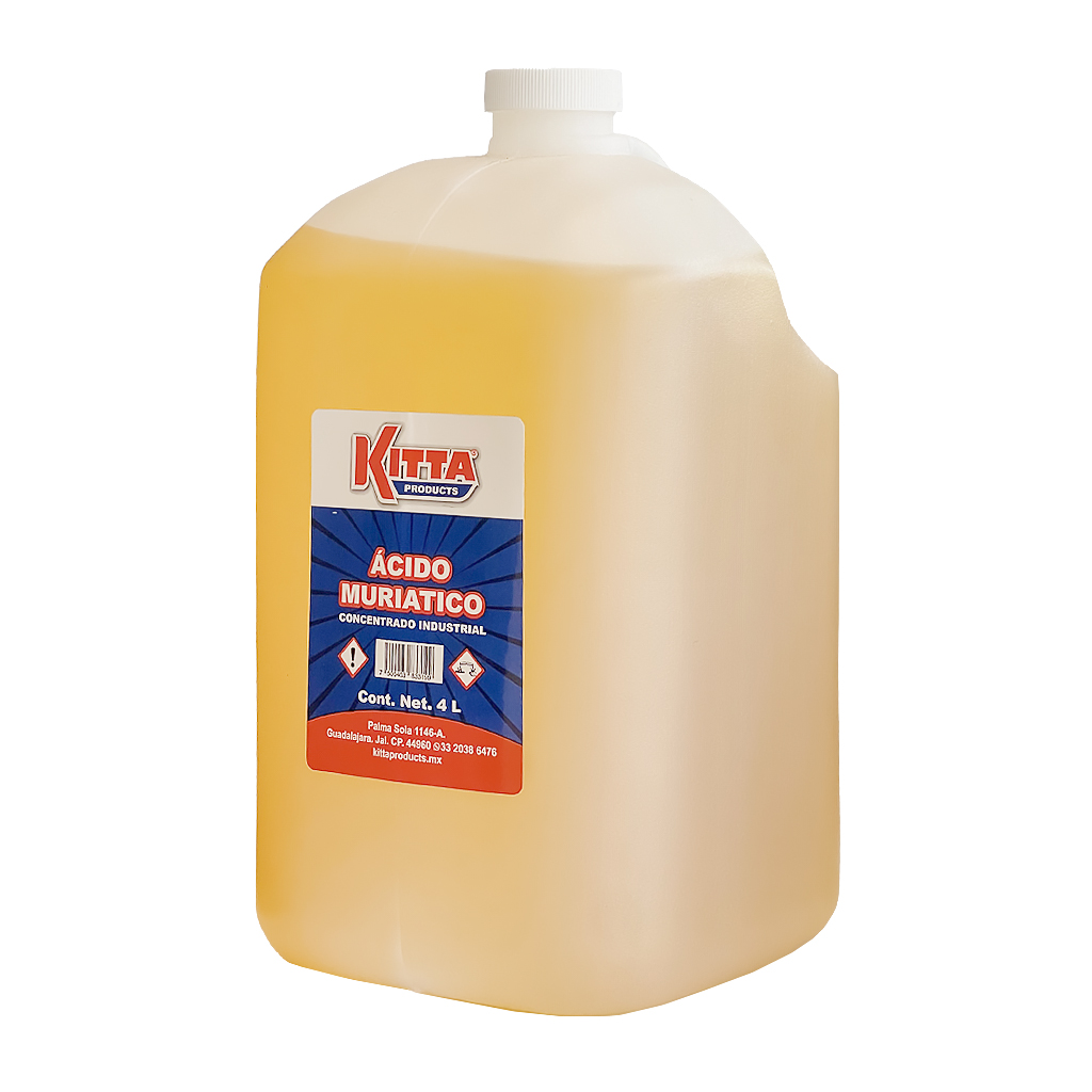 Ácido muriático 4 L