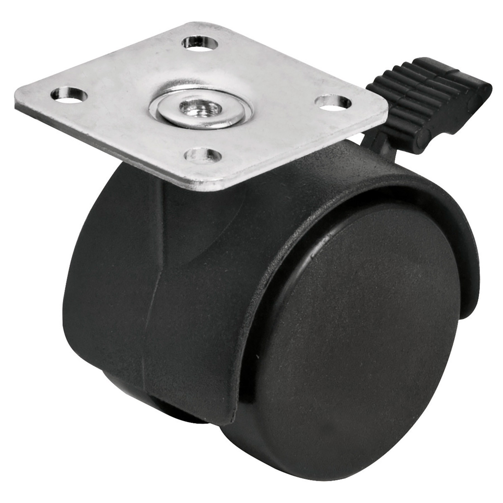 Rodaja tipo yoyo con freno 40 mm (Fiero)