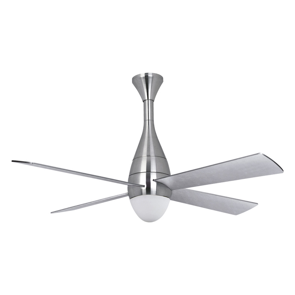 VENTILADOR ESTEVEZ EURO NIQUEL 1 LUZ 4 ASPAS  C/REMOTO