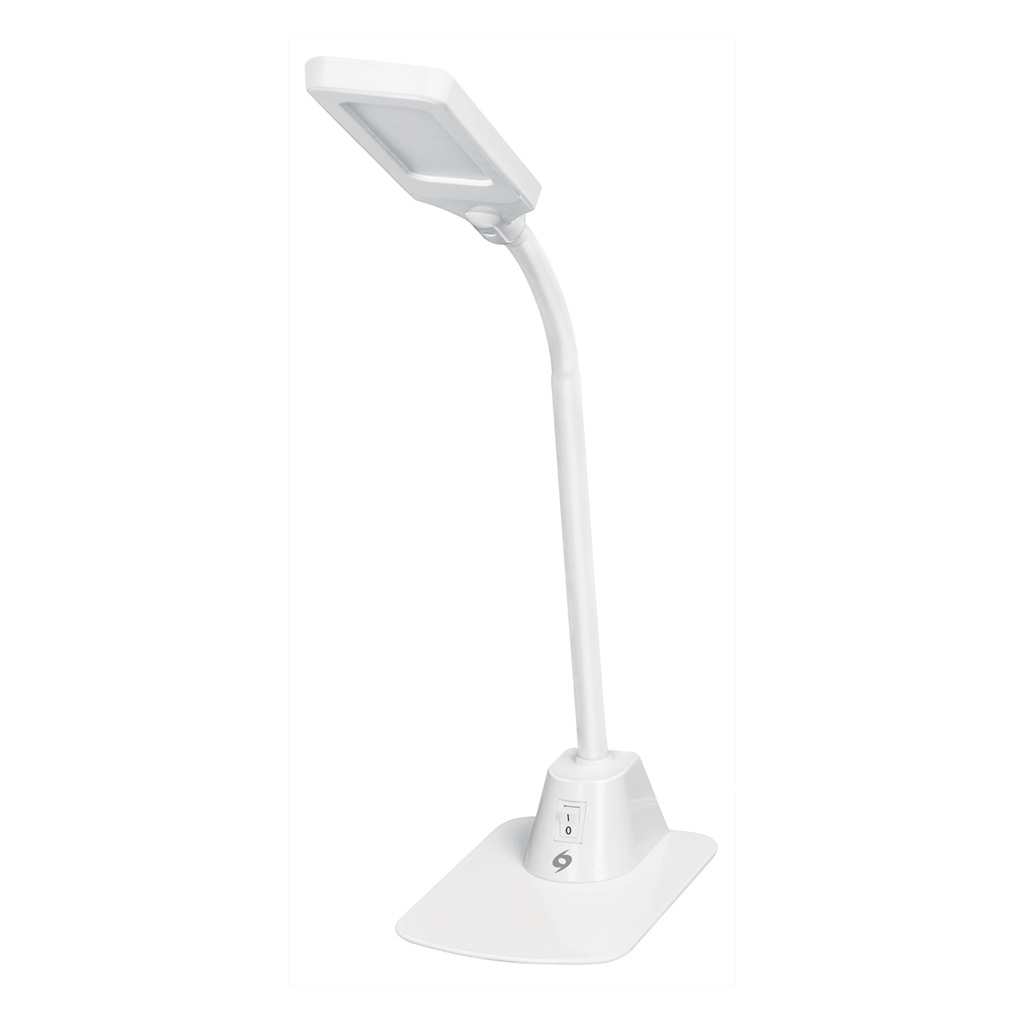 Lámpara de LED 5W cuello flexible para escritorio, Volteck