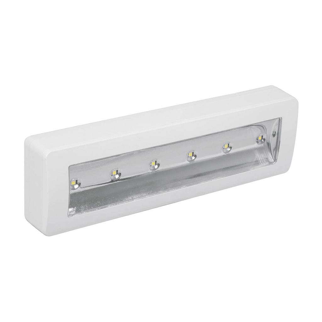 Lámpara de emergencia, 200 lúmenes, 6 leds, Volteck