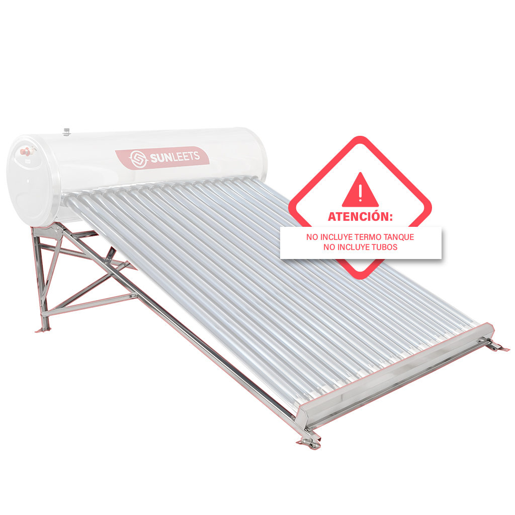 Base metálica para calentador solar 10 Tubos - SUNLEETS