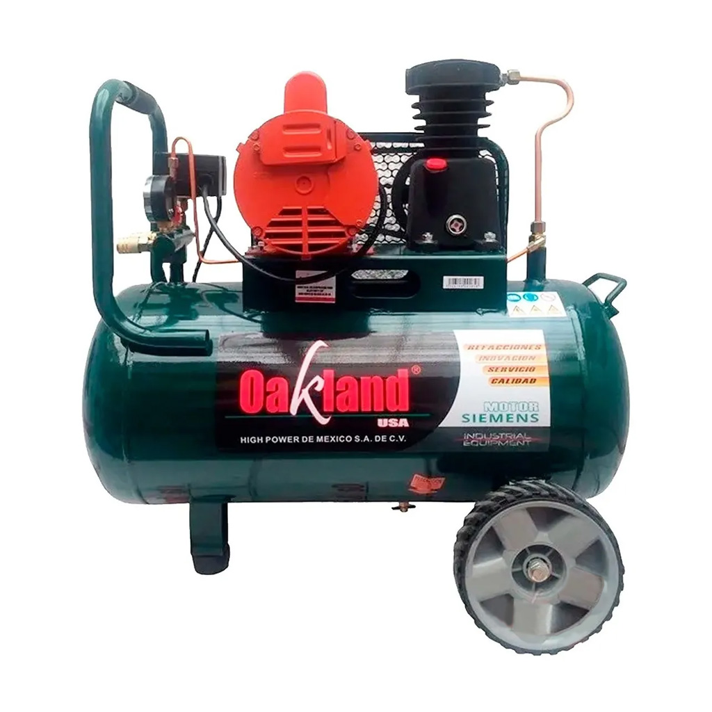 Compresor de aire individual de banda 3/4 hp - 50 lts