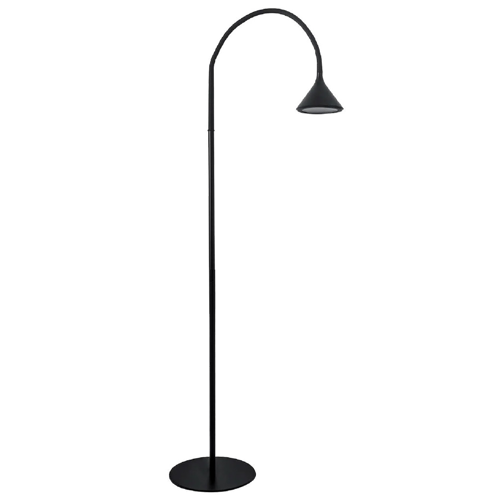 Luminario de Pie Ding Led 6.6 W 3000k Aluminio Negro
