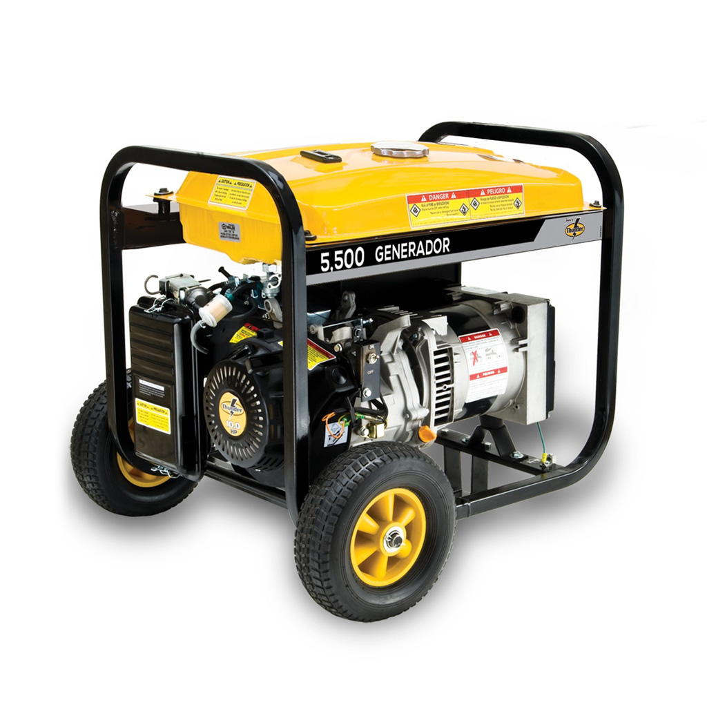 Generador monofásico 5.5 KVA 10 HP