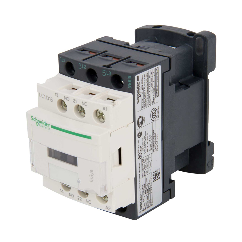 CONTACTOR MAGNETICO 18 AMPS. 5HP