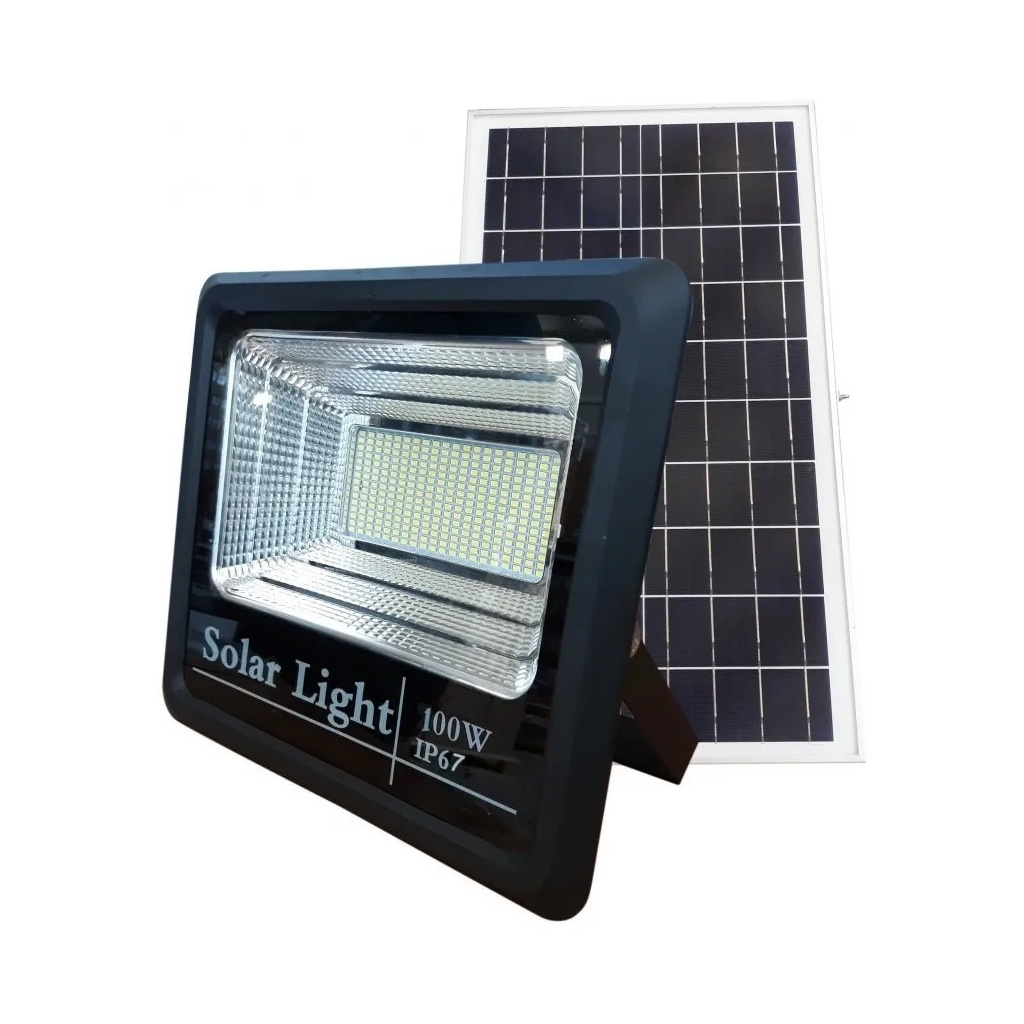 Luminario LED de 100w reflector solar